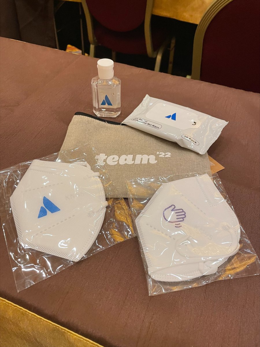 catworkx's tweet photo. Safety first – great organization at #AtlassianTeam👌  We are super excited for the upcoming days - Glad to be back at LV!😃 https://t.co/7ryANpphpg