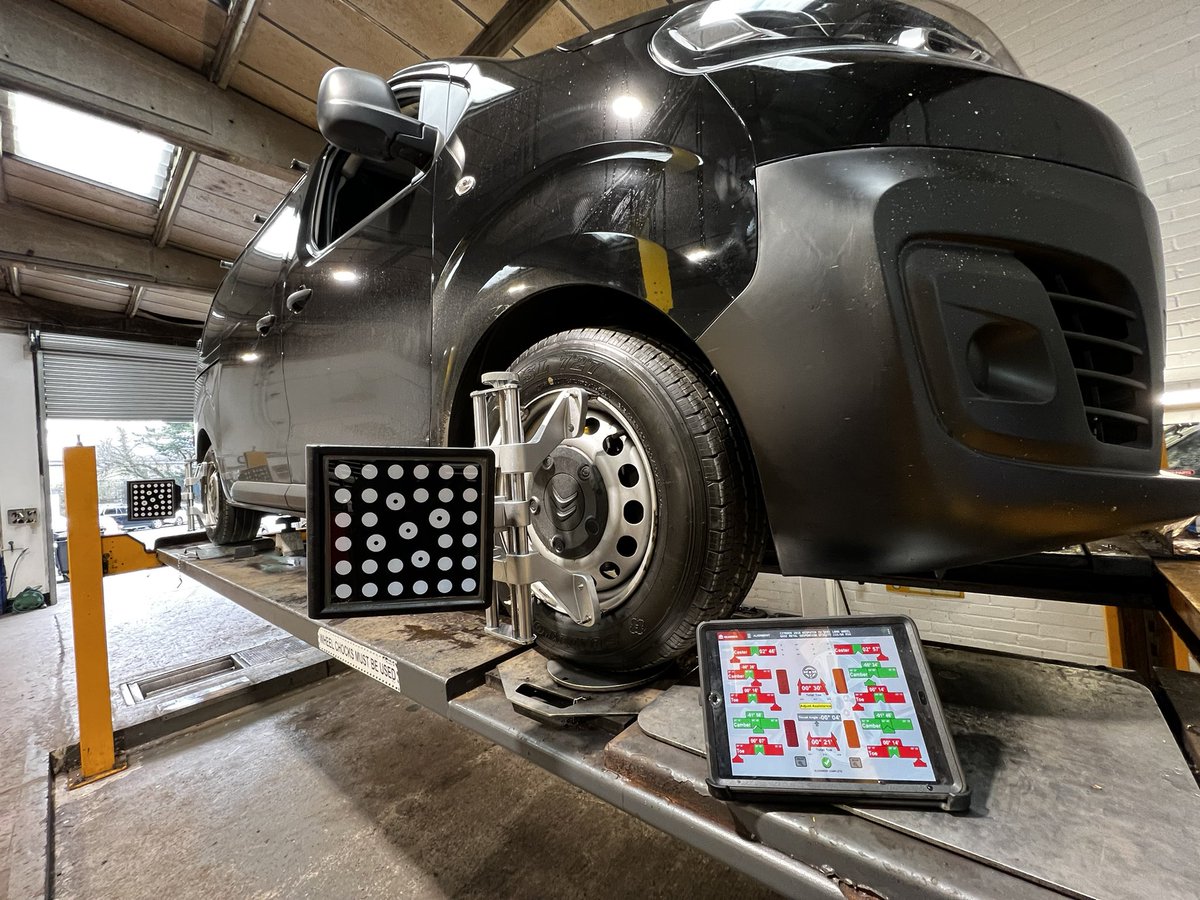 Trannings's tweet photo. We now offer full 3D wheel alignment service with the very latest and best equipment. https://t.co/Fqy1hfFuol