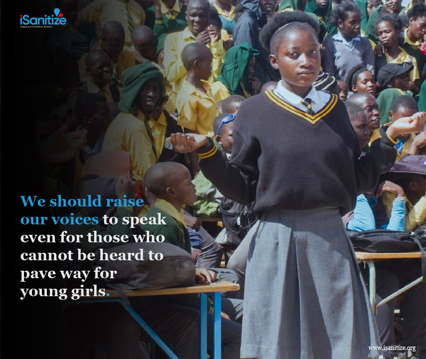 We should raise our voices to speak even for those who cannot be heard to pave way for young girls.
.
.
.
#MHM #SRHR #WASH
.
#iSanitize #PeriodPower #MenstrualHygiene #Women
#PeriodTalk #EndPeriodPoverty #PeriodPoverty #Feminism #PeriodCramps #girlpower