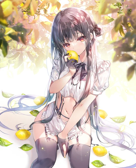 今日の黒髪ちゃん🍋 