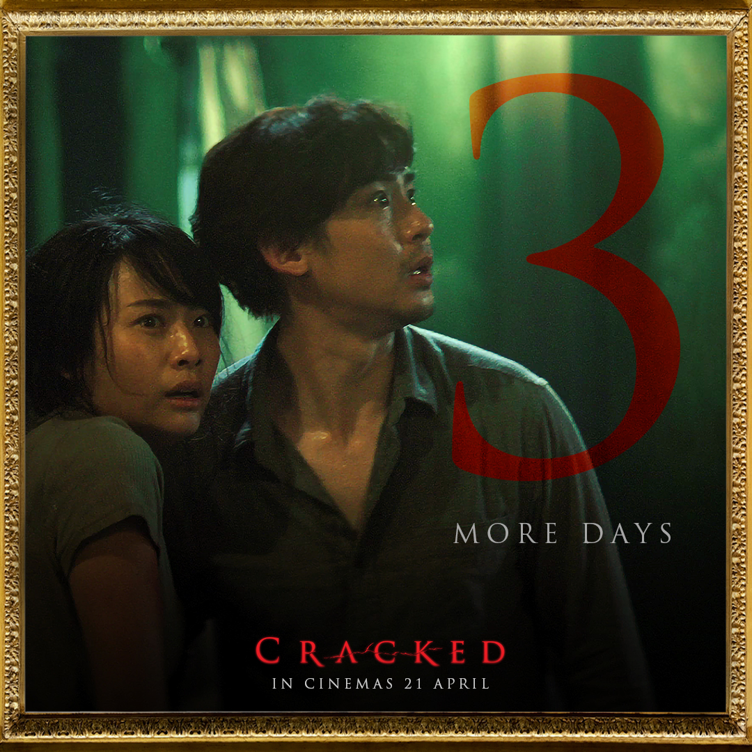 purple_plan's tweet photo. Creeping into theatres in 𝟑 𝐃𝐀𝐘𝐒...

What monstrosities will Nickhun and Pat see? Get your tickets today to find out!
𝙏𝙄𝘾𝙆𝙀𝙏𝙄𝙉𝙂 𝙇𝙄𝙉𝙆 𝙄𝙉 𝘽𝙄𝙊 🎟️
#Cracked #Nichkhun #2PM #Thailand #Horror #Thriller #Suspense #singapore #Vietnam #indonesia #malaysia #brunei https://t.co/irsLu2XhEx