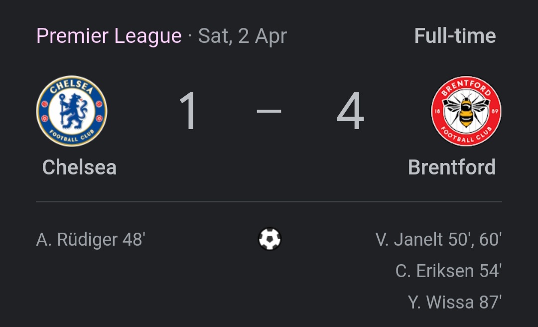 RileymanFN's tweet photo. @Matisscfc But isnt Brentford worse than Palace? https://t.co/mxq4Y5pHH6