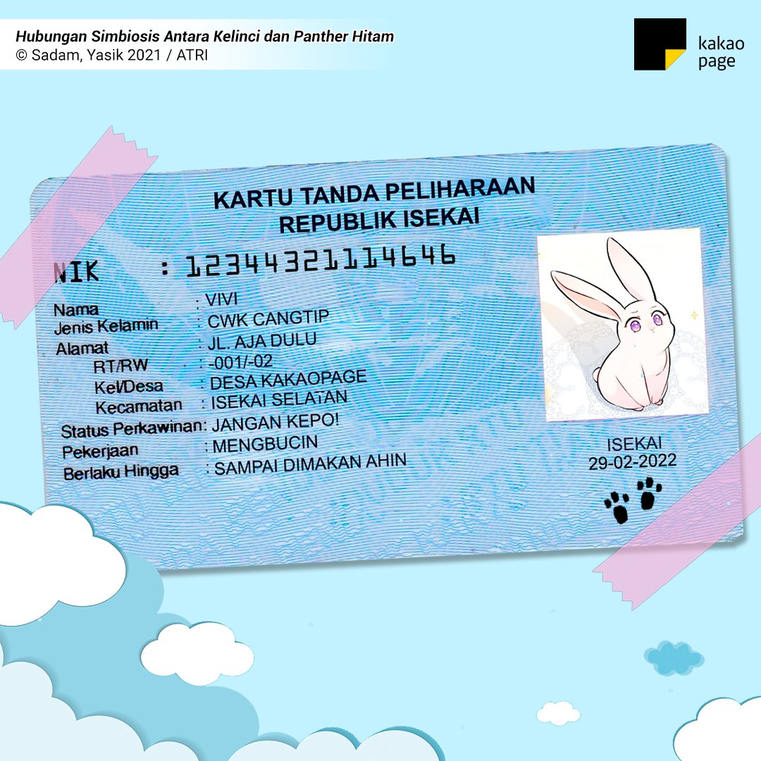 Kalo nemu KTP mbak Vivi tolong balikin ke kandang panther hitam yaa

#kakaopage #kakaopageindo #webtoon #manhwa #manhwameme #meme #memekomik #komik #temukanceritamu