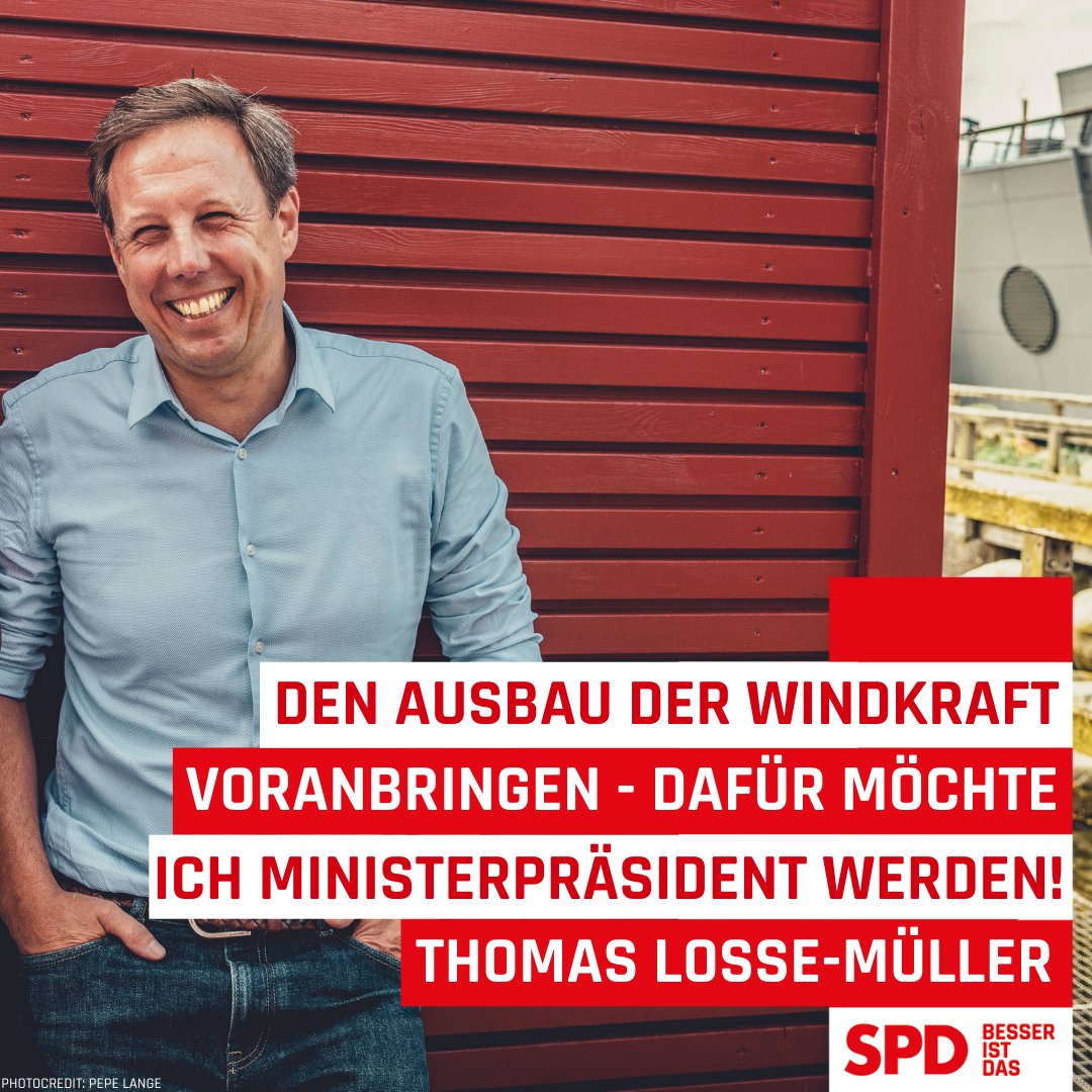 Wir müssen die erneuerbaren Energien massiv ausbauen. #Jamaika hat in den letzten 5 Jahren sehr viel Potential liegen lassen!

#windkraft #energiewende #energie #strom #spd #spdsh #ltw #ltwsh #ltw22 #landtagswahl #landagswahl22 #tlm #tlm22 #mission22

(1/7)