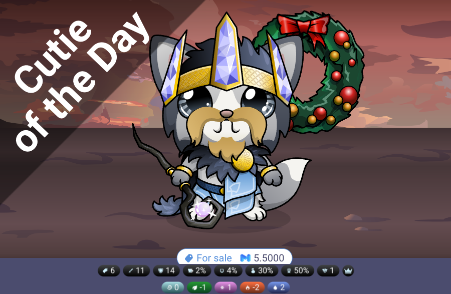 BlockchainCutie's tweet photo. Cutie of the Day

Unleashing the force of Christmas magic

Get it here: ➡️  https://t.co/tuFAEkK9nU

#dapps #nfts #blockchaingame https://t.co/i7zyknGwGj