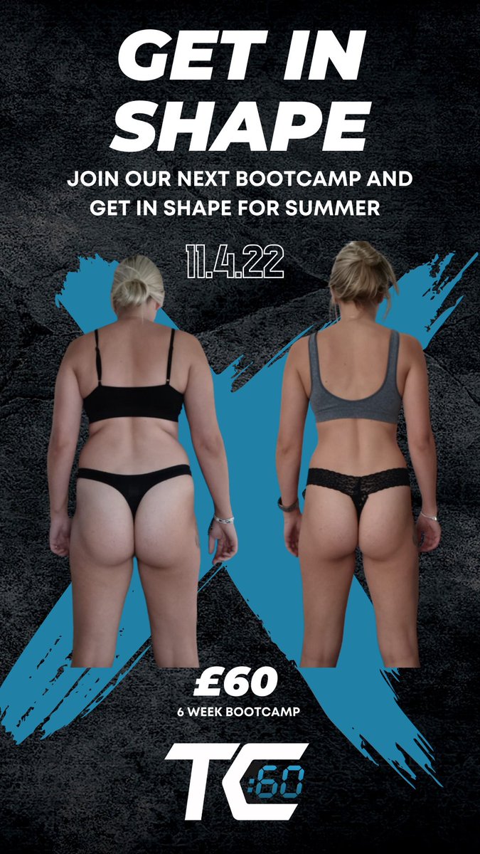 Award winning TC60 Bootcamp

Sign up now!

TEXT “I’m In” 07769 207483