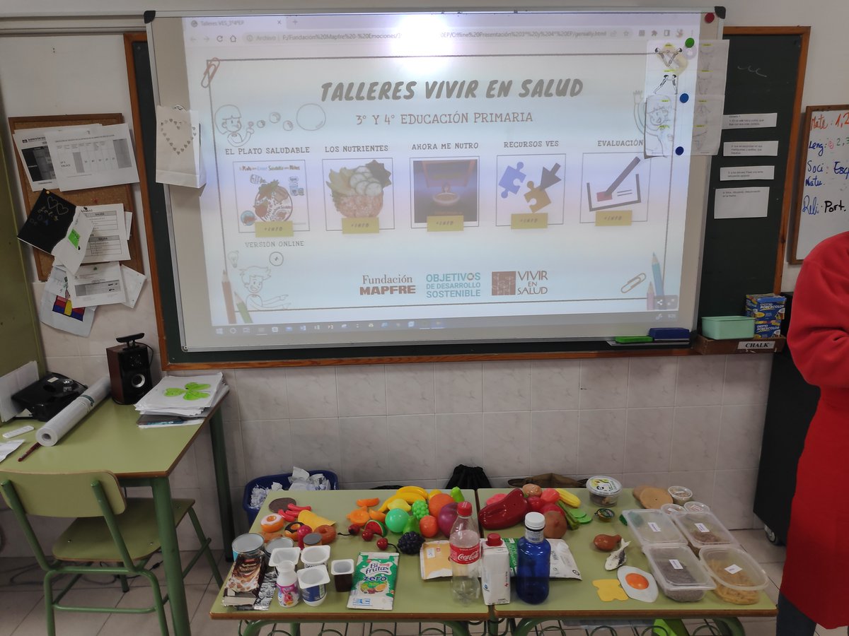 ciudaddelosmuch's tweet photo. Apasionados por una alimentación saludable en 4º #Primaria con #fmapfre #ApasionadosXlaVida #serdelacitymola @salesianosssm https://t.co/RFWB7WB5R5