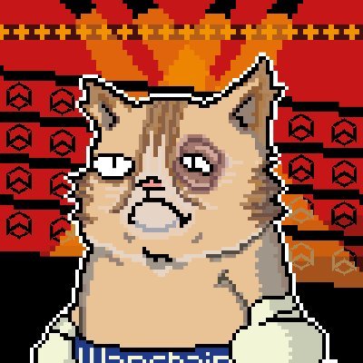 _u_DONT_know_ME's tweet photo. @calado_morais did another match! 

This guy took a #beating 😱but he's still standing💪😃

#CatsOnTwitter within the #NFT #ZooCatClub went #crazy over this $Wan ! 
I've noticed #grumpywan fans going wild. 

Wen #boxing #belt #party? 

1:1 #NFTs😼#FloorIsLava😾#HODL😺#WAGMI https://t.co/uCFux72VHo