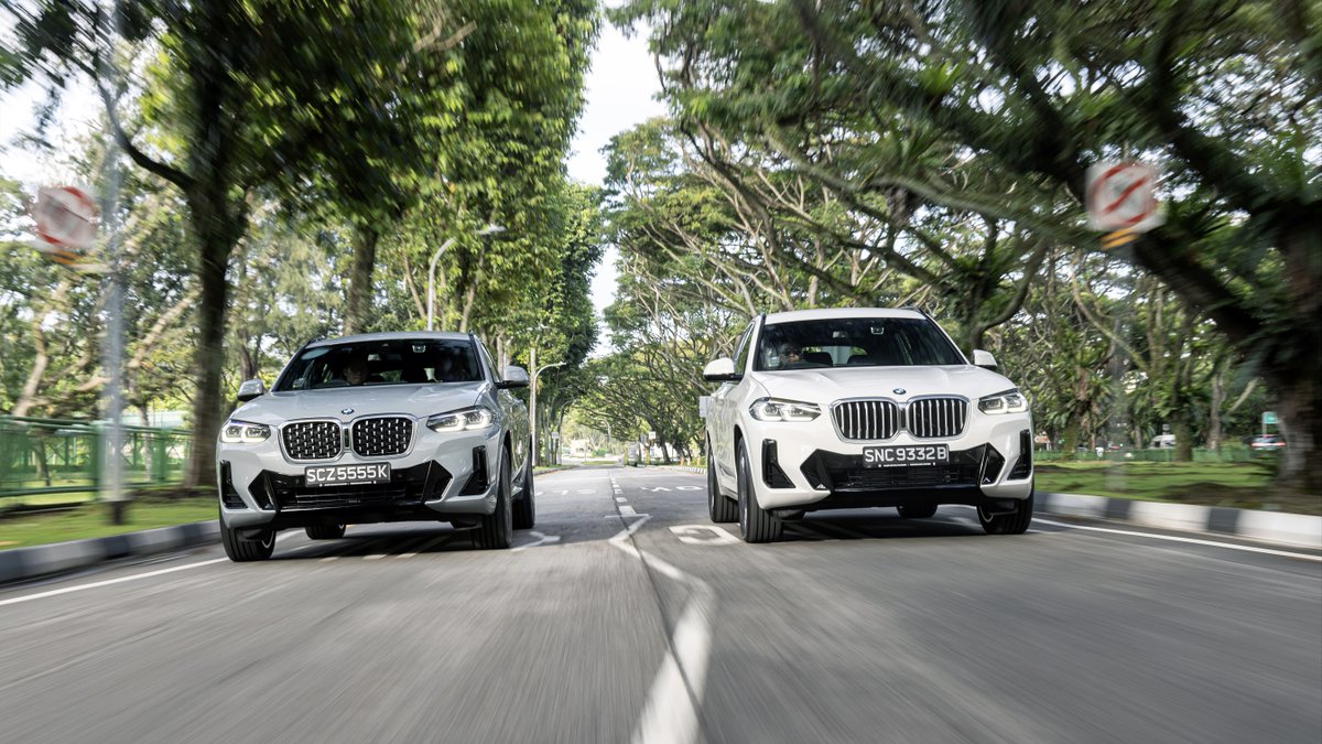 BMW's tweet photo. You can take the keys right now, which one would you pick? 🤔
The BMW X3 and the BMW X4.
#THEX3 #THEX4 #BMW https://t.co/Uk1B2din09