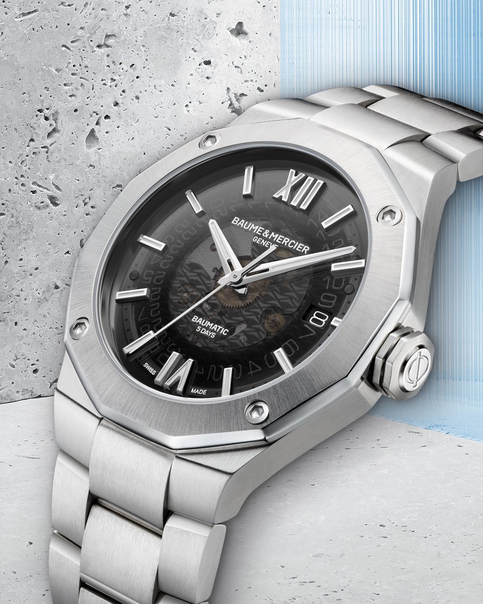 CWSellors's tweet photo. Meet the new Baume et Mercier Riviera 10702 equipped with their Baumatic manufacure movement.
Coming soon to C W Sellors.
https://t.co/HWhvAA80XY
#CWSellors #BaumeetMercier #Riviera #WatchesandWonders2022 #SwissWatches #InHouseMovement #Baumatic https://t.co/QwJfI2eEO8