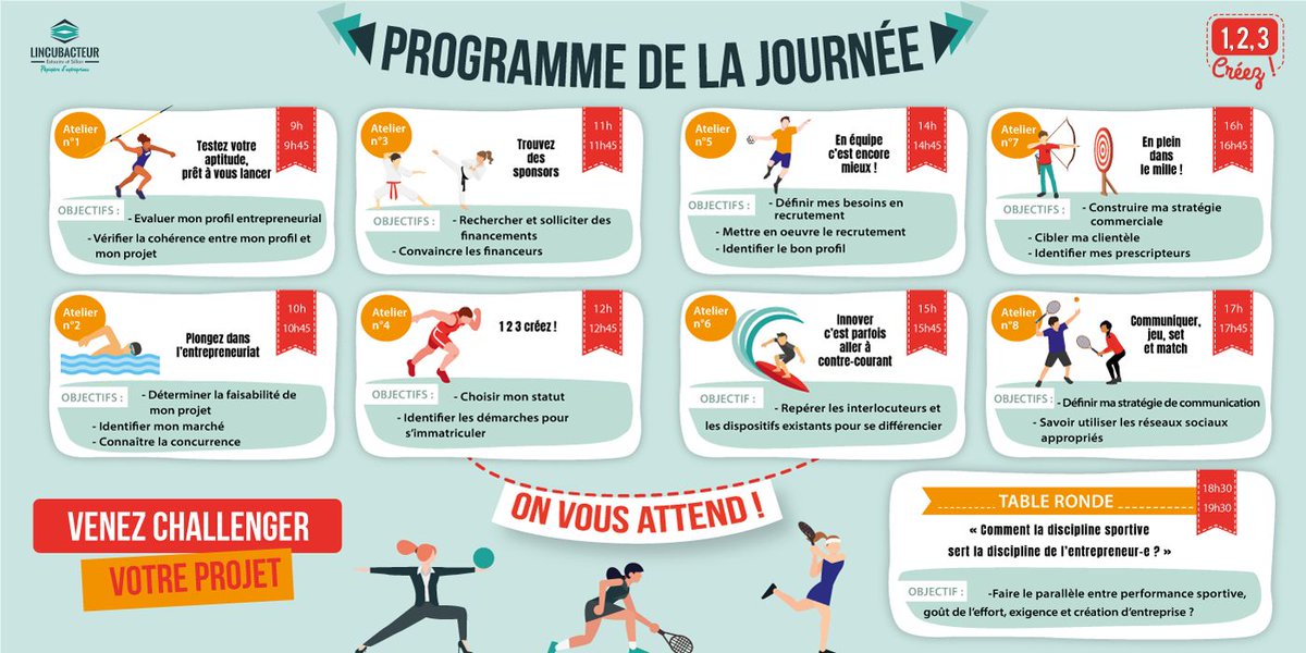 Kengo_BZH's tweet photo. 📢 Un super événement organisé par @lincubacteur pour ceux qui veulent créer leur boîte !! Ça se passe :
- ce jeudi 7 avril 
- entre 9h et 19h 
- à Saint-Étienne-de-Montluc (44)

Inscription 👉 https://t.co/0grL7KoHri

#selancer #creersaboite #entreprendre #loireatlantique https://t.co/x3TyBKJG2f