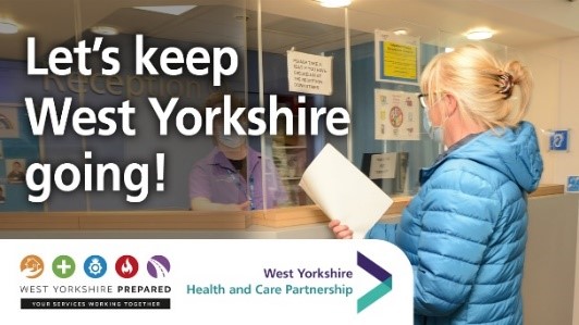 Airedale Hospital (@airedalenhsft) on Twitter photo COVID infection rates are extremely high in West Yorkshire so wearing a mask is still essential ✔️within health and care settings to protect patients, particularly those most vulnerable, staff and visitors from the virus #KeepWYGoing COVID infection rates are extremely high in West Yorkshire so wearing a mask is still essential ✔️within health and care settings to protect patients, particularly those most vulnerable, staff and visitors from the virus #KeepWYGoing