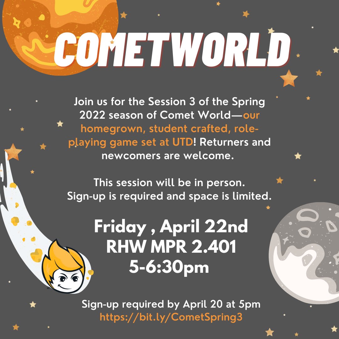 UTDLLC's tweet photo. ⚠️ EVENT ALERT ⚠️ pt. 2
April showers bring🌂?
.
.
.
Amazing LLC events!
Turn on post notifications ⏰ so you never miss a reminder!
#utdllc #utdallas #whoosh #temoc #utd #UTD #llc #livinglearningcommunities #events #Chow #Advising #advisors #cdi #diversity #cometworld https://t.co/xmvpCGAn53