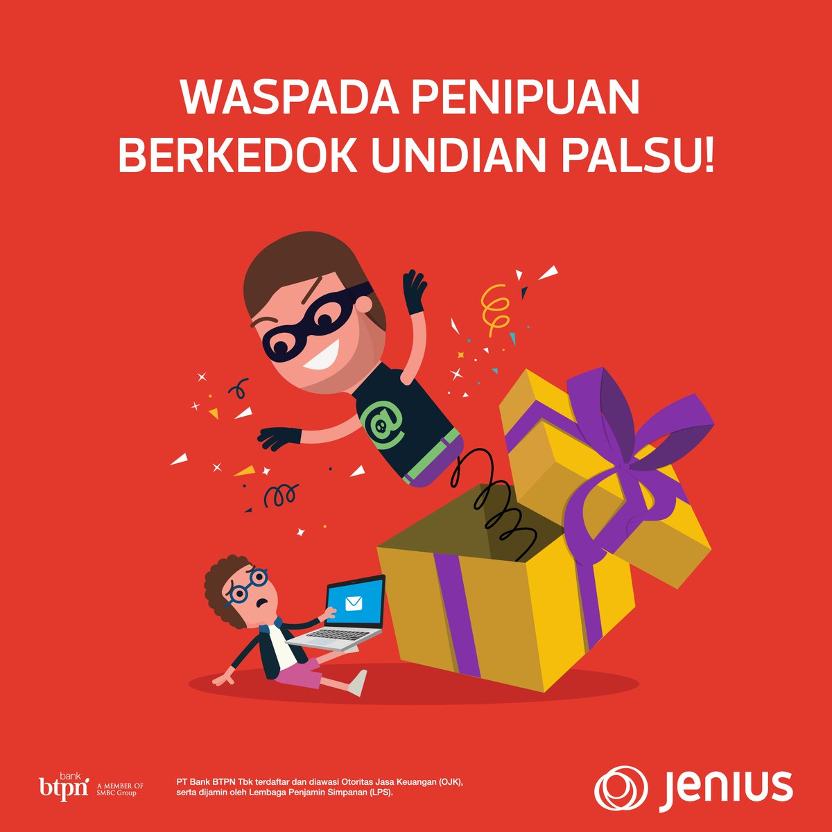 JeniusConnect's tweet photo. #PUNDIJenius itu asli, jangan terkecoh sama yang palsu. https://t.co/xN99muK9QG