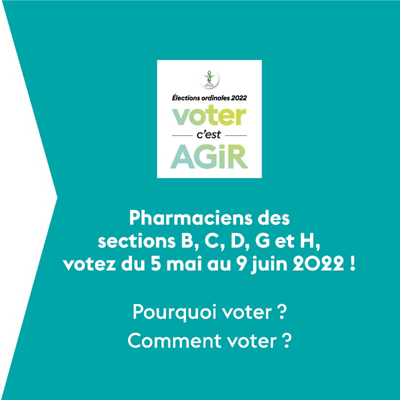 Ordre_Pharma's tweet photo. 📣[𝐉𝐎𝐔𝐑 𝐉] #𝐄𝐥𝐞𝐜𝐭𝐢𝐨𝐧𝐬𝐎𝐫𝐝𝐫𝐞𝐏𝐡𝐚𝐫𝐦𝐚 : #pharmaciens des sections A et E, votez en ligne dès aujourd'hui et jusqu'au 5 mai 2022. C'est simple et rapide ! 

Accédez à la plateforme de vote 👇
https://t.co/s0gLAMUr4T

Pour + d'infos 👉 https://t.co/X95M7Qn3wG
