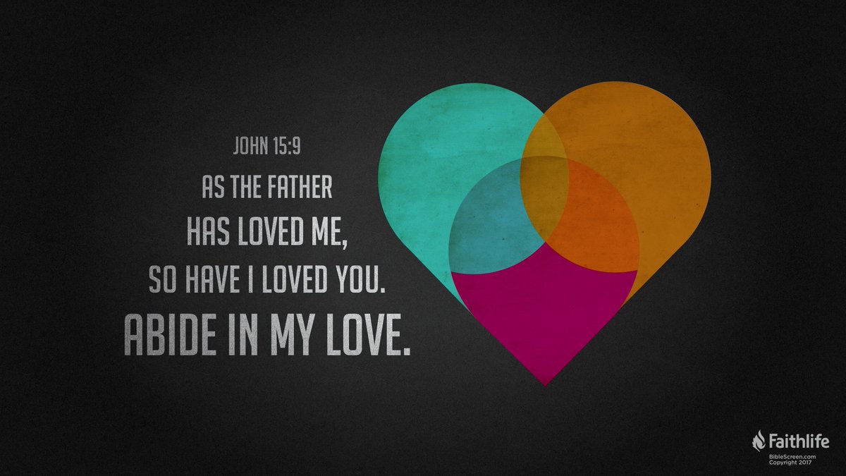 I'm reading John 15:9 ref.ly/Jn15.9 via <a href="/Logos/">Logos Bible Study Platform</a>