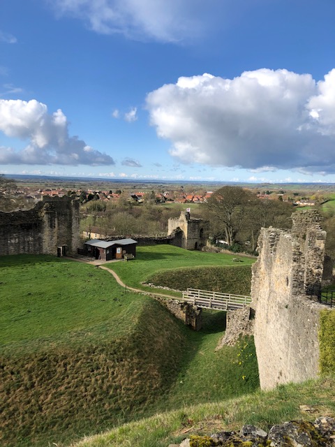 RuthKnight150's tweet photo. Reliving a sunny weekend of Yorkshire visits on a grey London morning #PickeringCastle #KirkhamPriory #MountGracePriory all, of course, #EnglishHeritage https://t.co/ffP75c6Y5Z