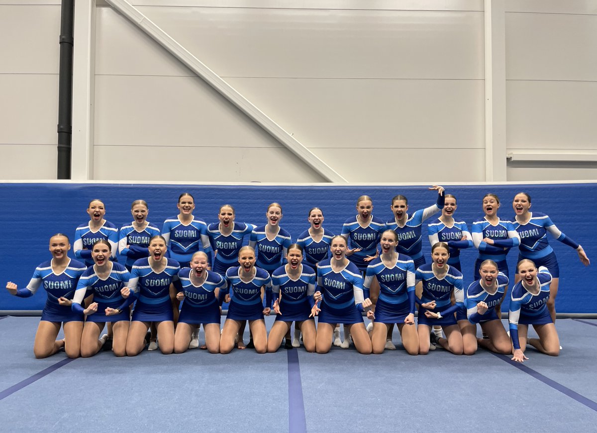 CheerleadingFI's tweet photo. Miksi juuri tänä vuonna #cheertanssi maajoukkueen maailmanmestaruusunelma voi muuttua todeksi ja mitä hyvää poikkeusvuodet ovat tehneet suomalaiselle cheertanssille?
Lue lisää👉https://t.co/nQZumGugTI
#teamfinland #cheerleadingfinland https://t.co/KFvIq6610S