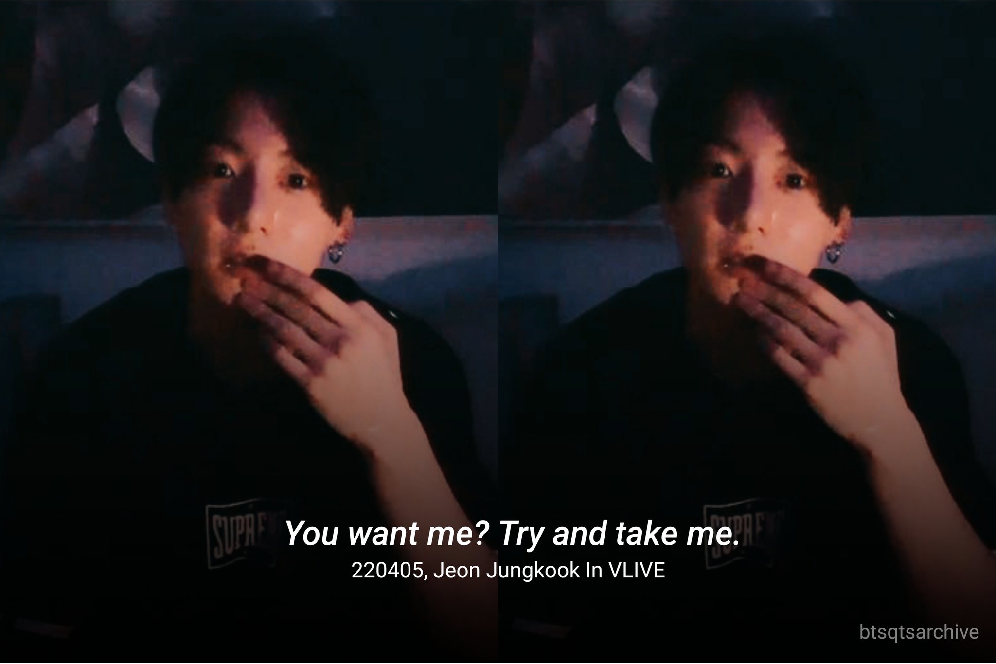 Bts Quotes Archive You Want Me Try And Take Me ㅡ 2405 Jeon Jungkook In Vlive T Co Vjkkwzjvhu Twitter