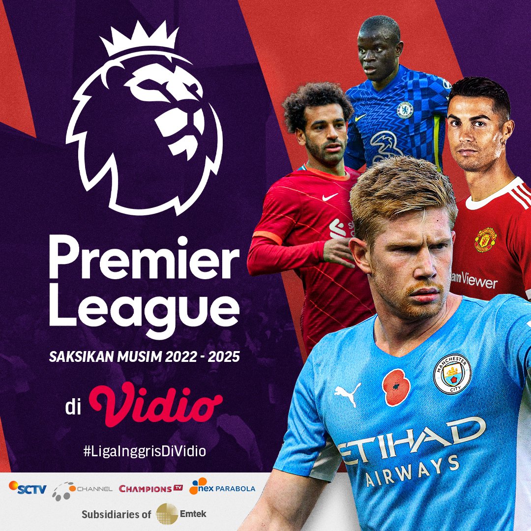 SAHABAT VIDIO, INI DIA YANG KALIAN TUNGGU-TUNGGU KAN? EPL AKAN HADIR DI VIDIO NIH! 🔥

Saksikan kompetisi sepak bola terbesar di Inggris mulai musim depan hanya di Vidio ya, rumah sejati dari sepak bola!! 🤩

#SemuaAdaDiVidio #VidioSports #EPL #LigaInggrisDiVidio