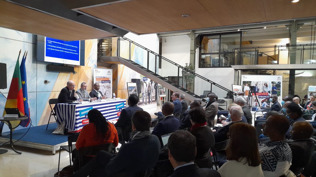 MbaNliba's tweet photo. Journée Pays dédiée au Cameroun ! Revivons ensemble ce temps fort de lancement... @CampusFrance @CampusFranceCam @IFCameroun @FranceAlumni @OumouD1 @bpcCampusFrance https://t.co/n0m6KQ3moh