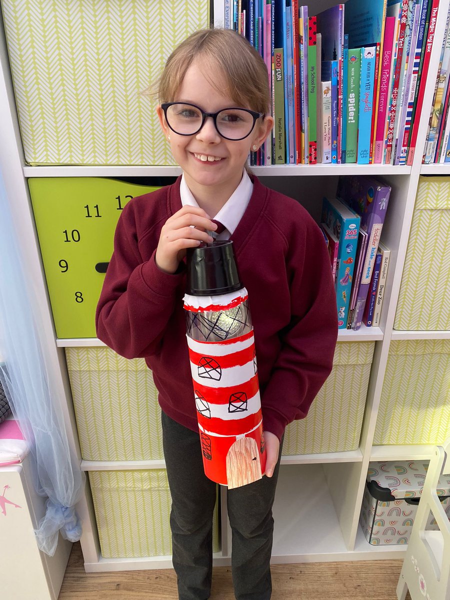 _sausagefingers's tweet photo. Emma is extremely proud of her lighthouse @castlechurchps @mrswhiston1 #beechclass https://t.co/y062AjfPMt