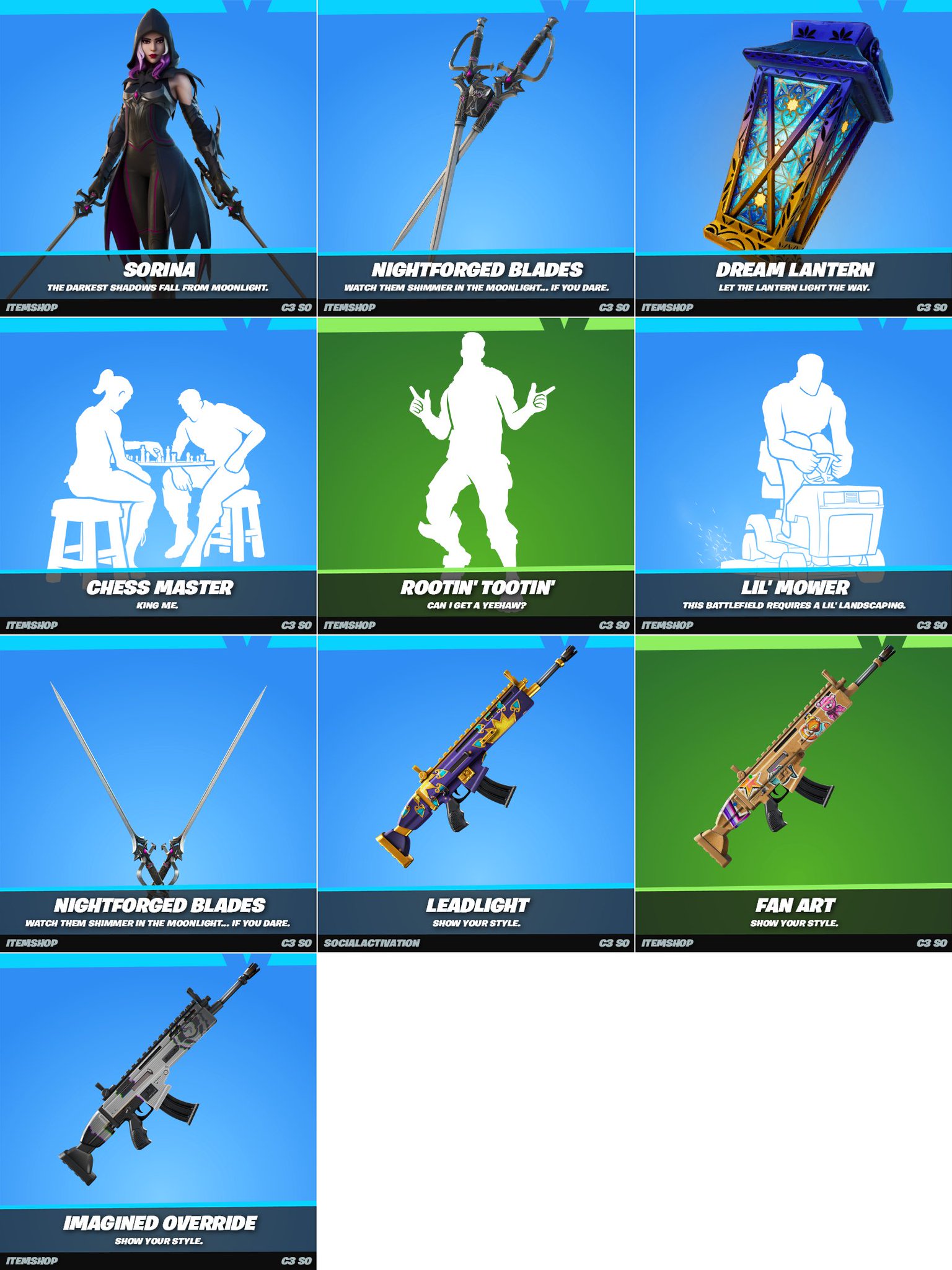 FNAssist - News & Leaks on Twitter: "ALL New Cosmetics in #Fortnite 20.10: https://t.co