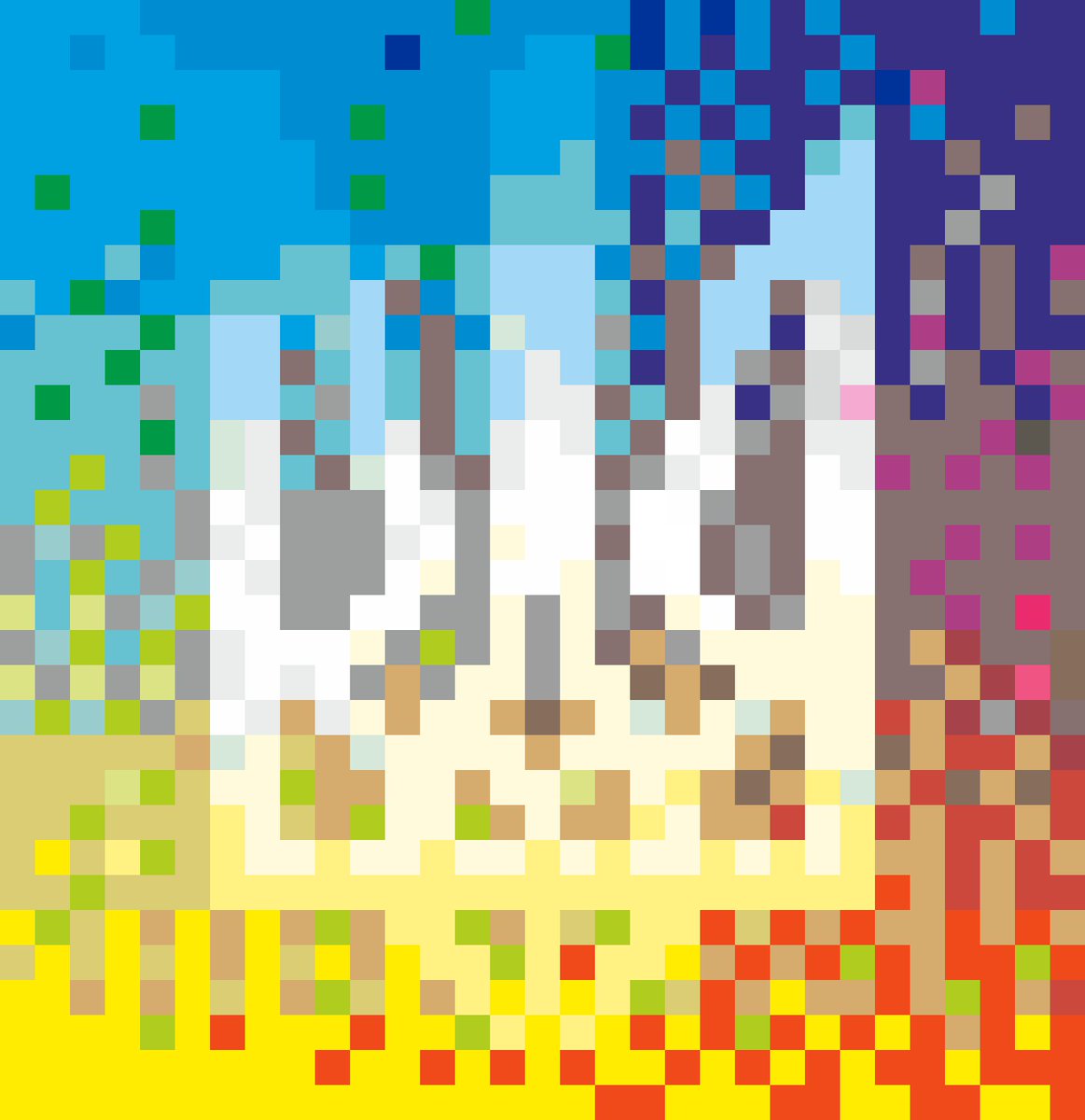 uneeqart's tweet photo. Ukraine is on fire from russian bombs and missiles. Unique pixel art. Support Ukraine for peace🙏. Thank you.

https://t.co/beXKtgK7Vm https://t.co/YkZKZqjk7U