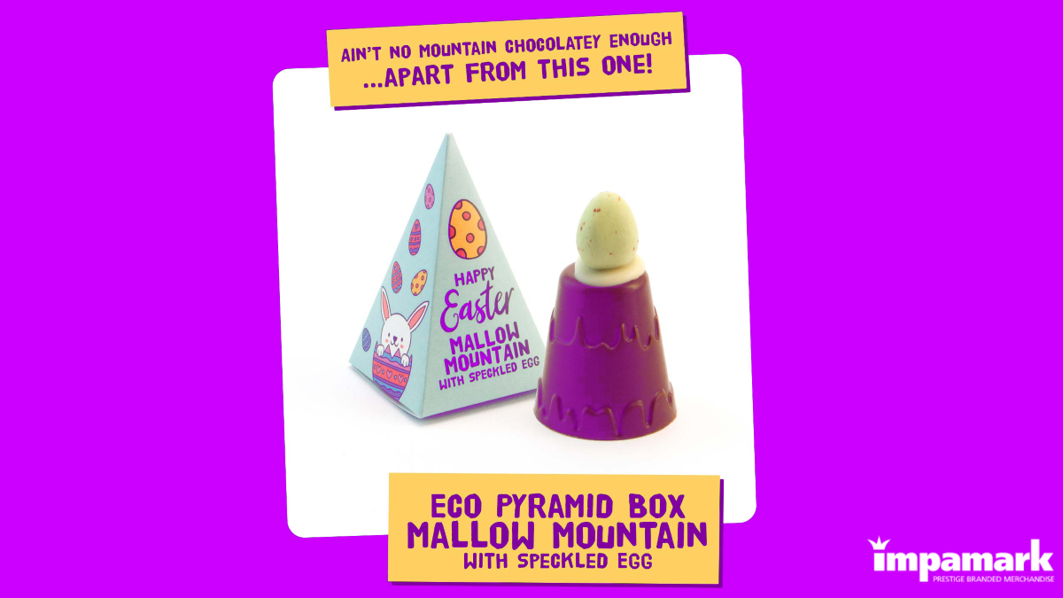 Impamark's tweet photo. It's never too early for chocolate, especially when it's #Easter π
A twist on a classic, our mallow-filled milk-choc mountain is capped with a white chocolate topping and a speckled egg!
Presented in #fullcolour #eco packaging π
#brandedmerchandise #eastermerchandise https://t.co/ROIzTMJL9M