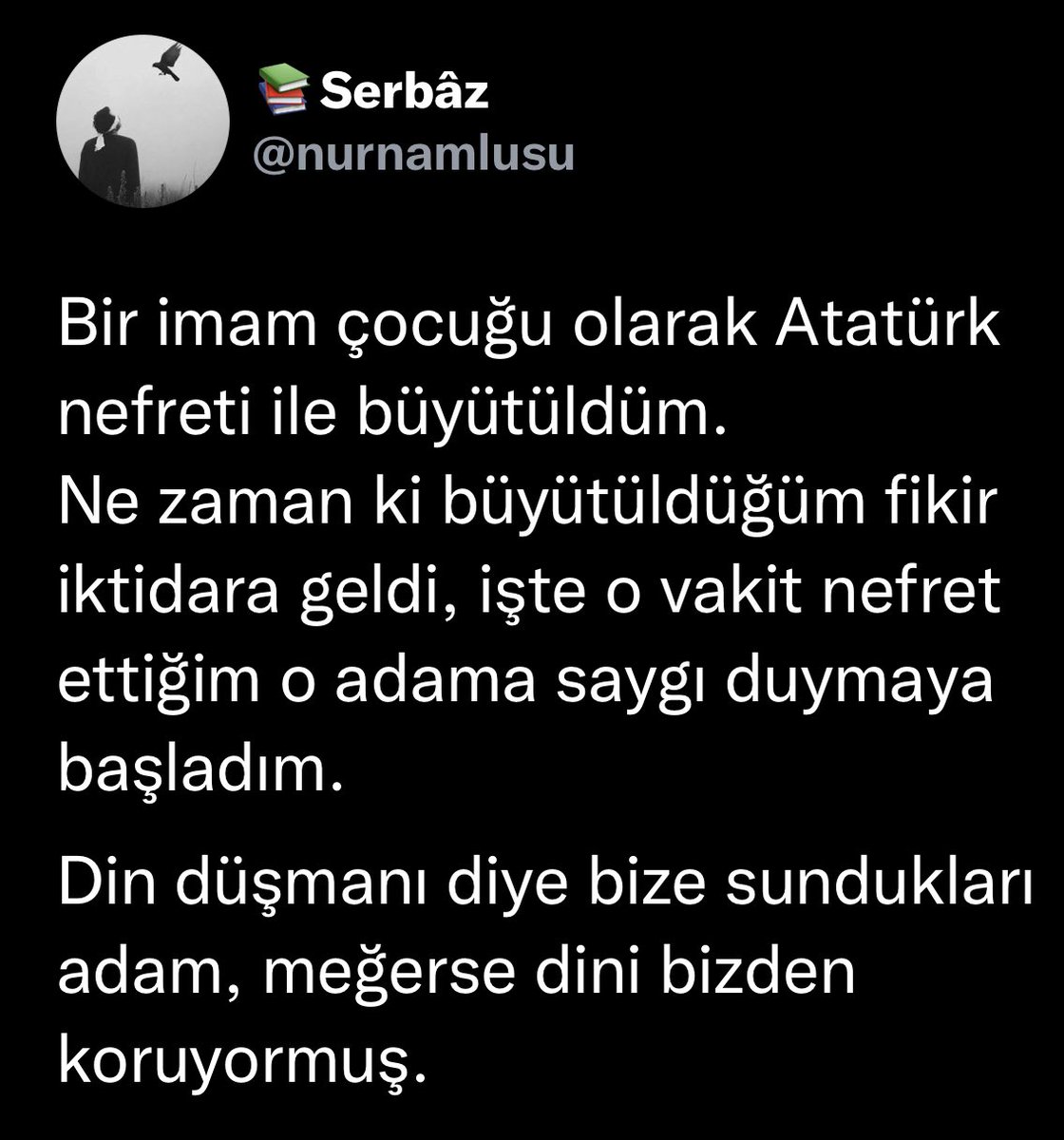 Ne büyük bir itiraf…Ders niteliğinde!.