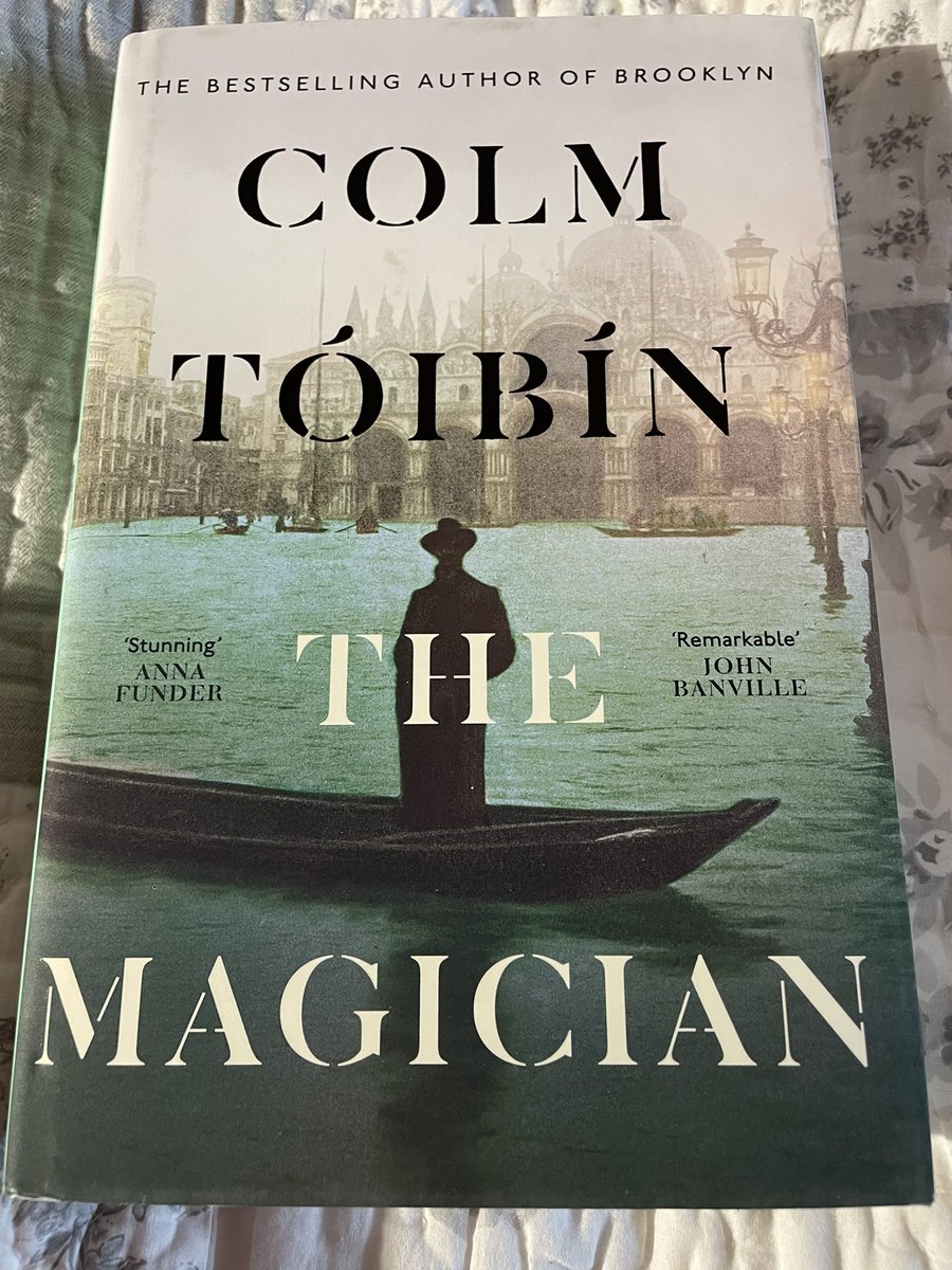 Next up from the “to be read” room - #ColmToibin’s #TheMagician. #Books #reading.