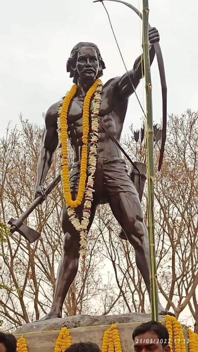 अंग्रेजो के खिलाफ प्रथम संगठित विद्रोह "चुआड़ विद्रोह" के महानायक वीर शहीद रघुनाथ महतो जी (21 मार्च 1738 - 5 अप्रैल 1778) के शहादत दिवस पर उन्हें शत शत नमन और जोहार