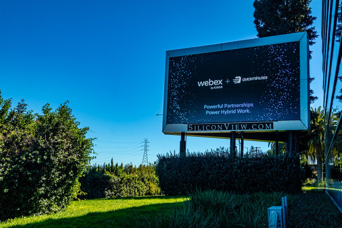 quick_minutes's tweet image. Super excited to be partnering with @Webex and helping to power #HybridWork for customers around the world! Make sure to check us out this week while on your way to Iconic Silicon Valley 101 🎉

#HybridWork #WebexAppHub #QuickMinutes #WFH  #SiliconValley #Saas #saassales