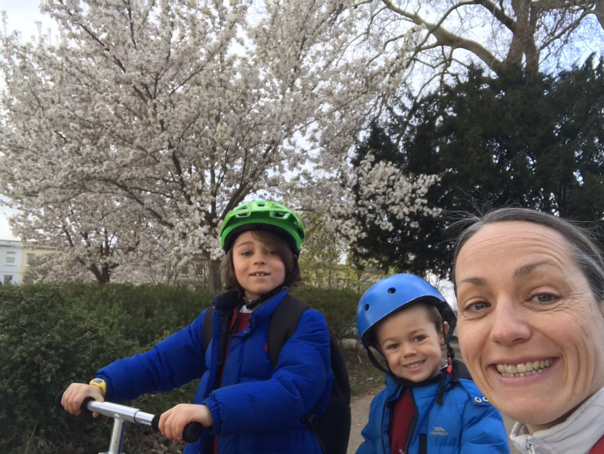 ZigsExercise's tweet photo. On the school run @StJamesCofE Getting our #stepsforfreedom in this morning 🏃♀️ Aiming for 💯 miles to support well-being of vulnerable women helped through trauma, rehab and abuse by @TheNelsonTrust 😌 Be great if you could support me and my boys… https://t.co/BoFYBgW3Js ❤️🩹 https://t.co/CqZ6nG7r3Y