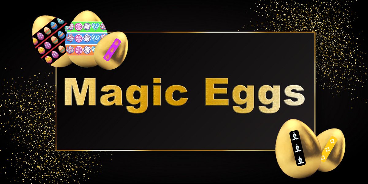 araiverse's tweet photo. [#GamPlace Charity NFT Design Award] “Magic Eggs” is right now  launching on GamPlace! Come and win  together with your friends!!! For more information, visit our website https://t.co/jpYhj1v16S https://t.co/KYqvLt8Gq9