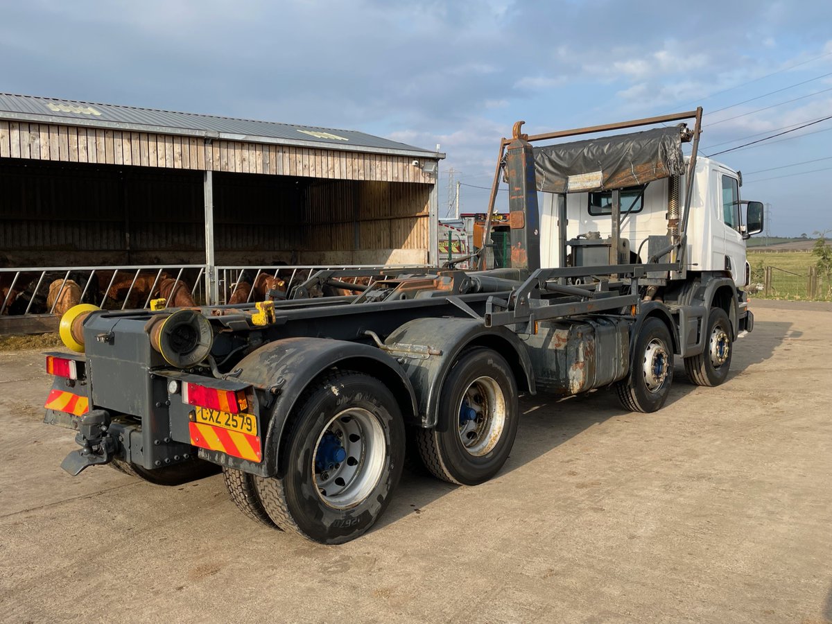 2007 (07) Scania P340 8x4 hookloader, day cab, manual gearbox, 482,144km #StrathclydeCommercials #CommercialVehicles #TrucksForSaleUK 

strathclydecommercials.co.uk/2007-07-scania…