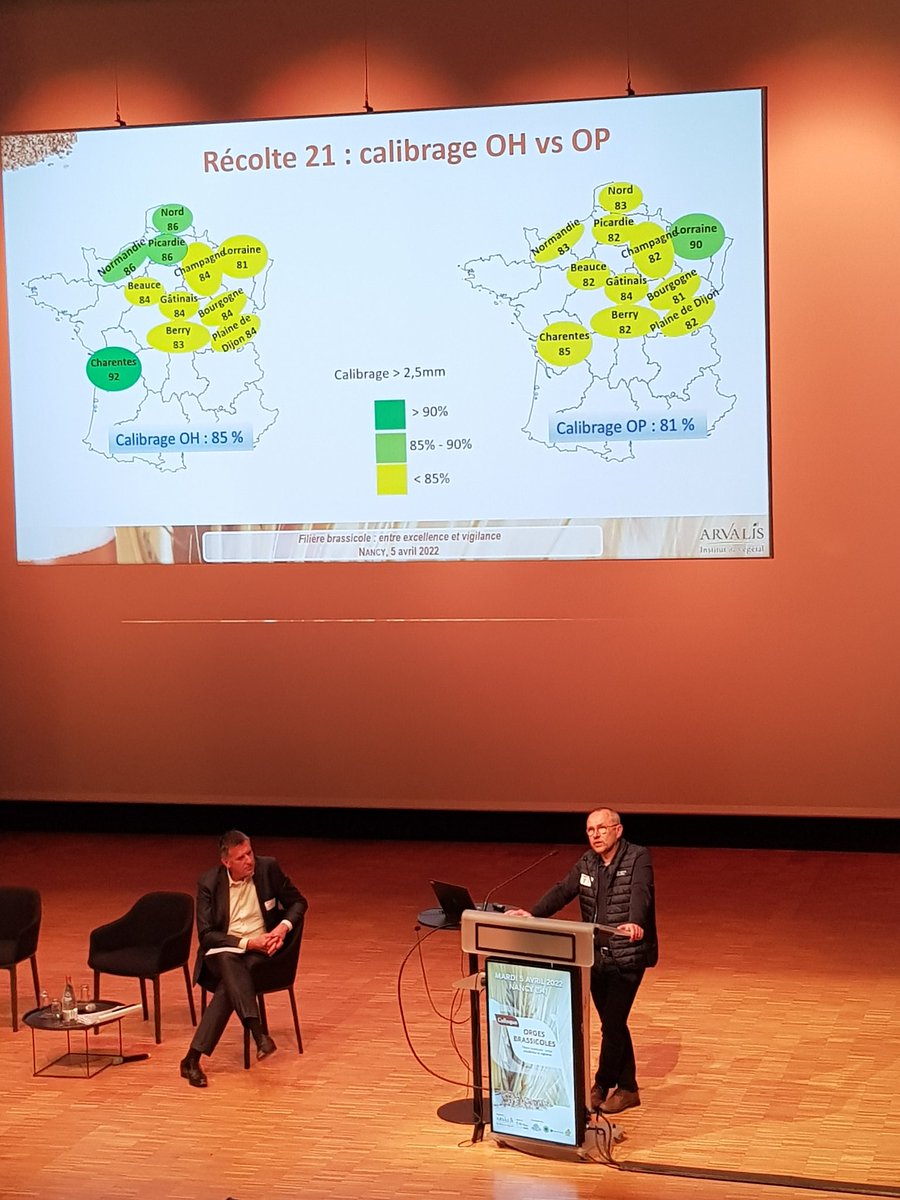 intercereales's tweet photo. #Récolte2021: Christian Leveau, des malteries Soufflet dresse un bilan agronomique normal ou presque, mais évoque une année atypique pour les malteurs et brasseurs, qui ont du adapter leurs process d'élaboration 🌾🍺
@GroupeSoufflet 
#orge #malteurs #brasseurs #bière https://t.co/CLKBdl0K9a