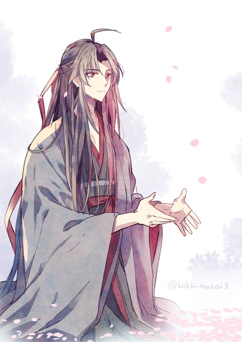 なかなかじっくり描く時間がなくて…
ちょこっとらくがき🌸#mdzs 