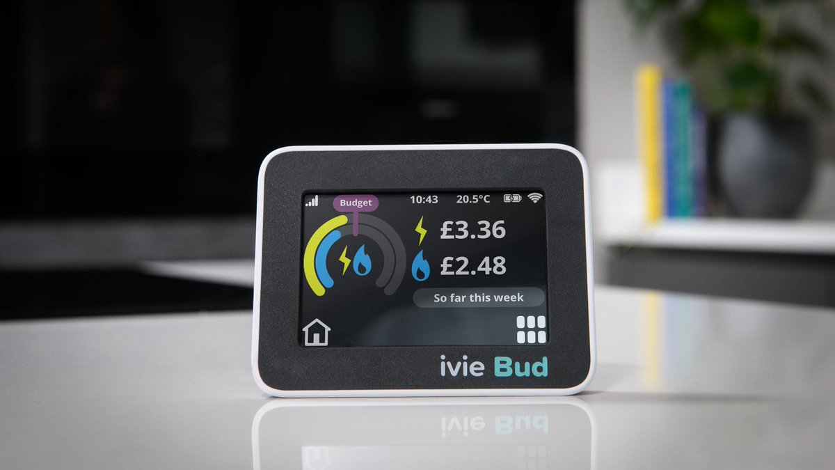 ivie_uk's tweet photo. Itâs time to take more control of your homeâs energy.
Get ivie Bud, the perfect replacement for your smart meter #InHomeDisplay.
Available to buy at https://t.co/WJNYVu6BIJ.
#SmartMeter #IHD #EnergyDisplay #EnergyMonitor #ivie #HomeEnergy https://t.co/vQNIXL2Afi