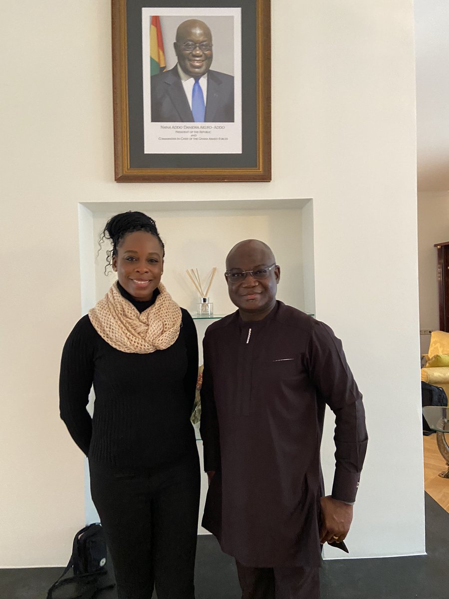#Dutchexportacademy pays a courtesy call on the Ghana Ambassador to the Netherlands H.E. Kotia and his team <a href="/GhanaEmbNL/">Ghana Embassy In NL</a>  <a href="/NLinGhana/">Netherlands Embassy in Ghana</a> is happy to work along with #Ghana to achieve #AidtoTrade agenda &amp; SDG8. #DEA is a strong tool to facilitate this goal. <a href="/MDFafrica/">MDF Africa</a> <a href="/GNBCC_/">Ghana Netherlands Business & Culture Council</a>