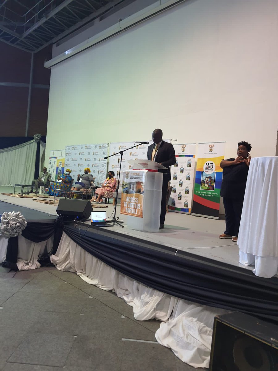 DOJCD_ZA's tweet photo. The symposium seeks to provide a platform to engage and reflect on the Constitution as a tool for addressing socio-economic challenges and building social cohesion. #NCSymposium https://t.co/mO8ApZk9Kh