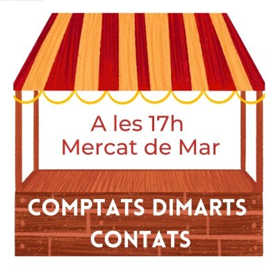 BibliotequesVNG's tweet photo. CONTES AL BIBLIOMERCAT!
Avui a la tarda al Mercat de Mar "Contes comptats" amb la Núria Granell
Us esperem!! 😊📚🐲🎎👻
#Bibliomercat #HoraDelConte #PromocioLectora https://t.co/CW2GG9LiaK