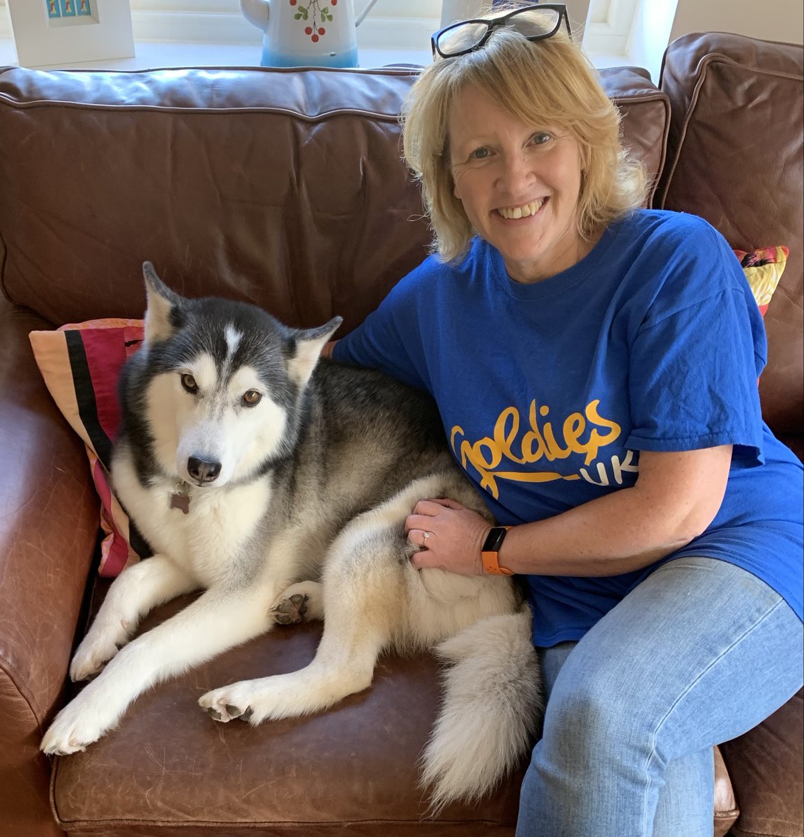 It is #NationalPetMonth Do you have a pet? dog? cat? or something more exotic?

Today Rachel (pictured with gorgeous Koda), has dug out all the songs with animals referenced! 

Join in FREE at 11am
goldieslive.com

<a href="/GoldiesCharity/">Golden-Oldies</a> <a href="/goldiescymru/">Goldies Cymru</a>