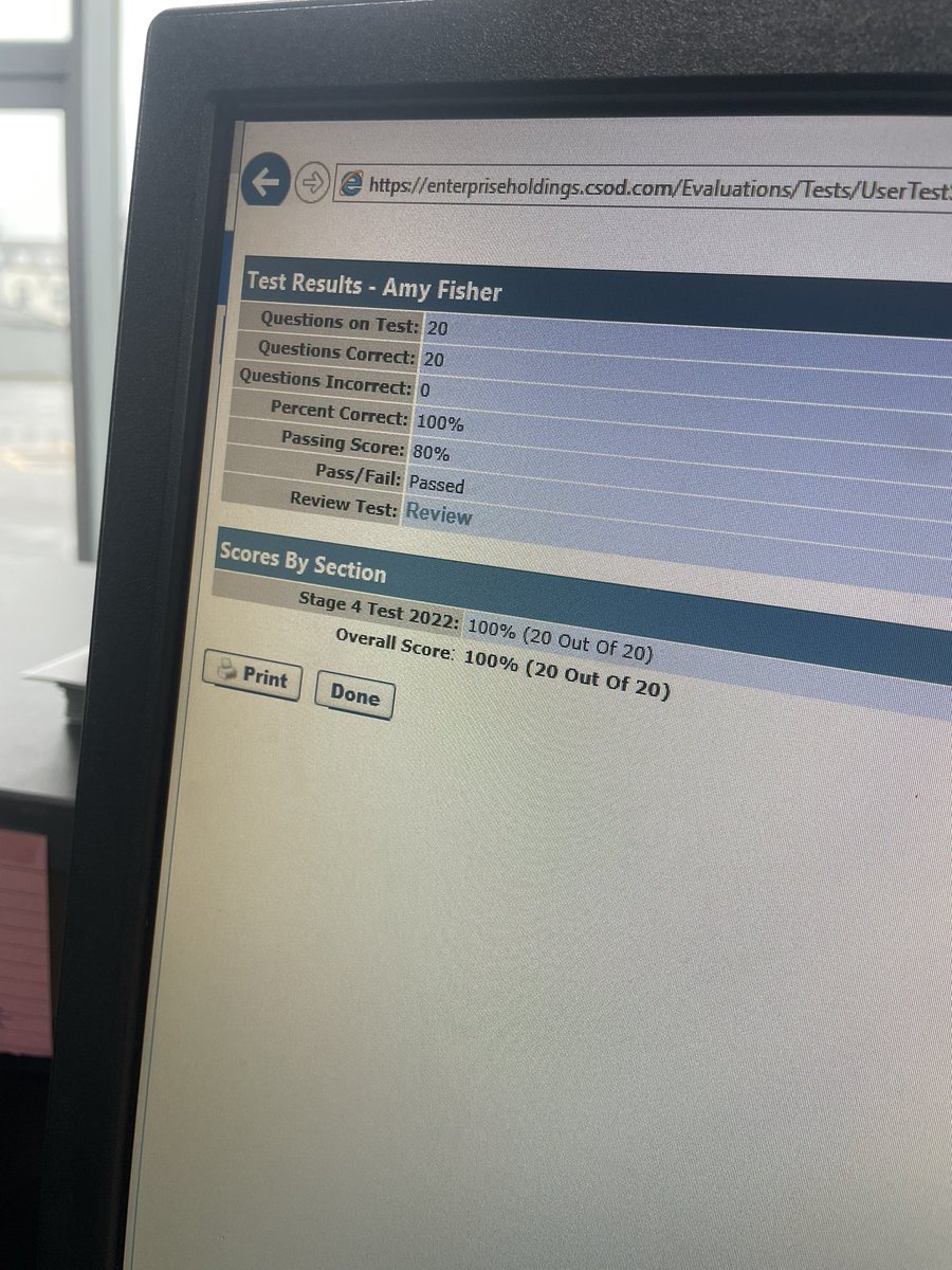 Stage 4 boxed off and with 100% on my quiz✅🥳
Bring on my MQI next month!!🤓