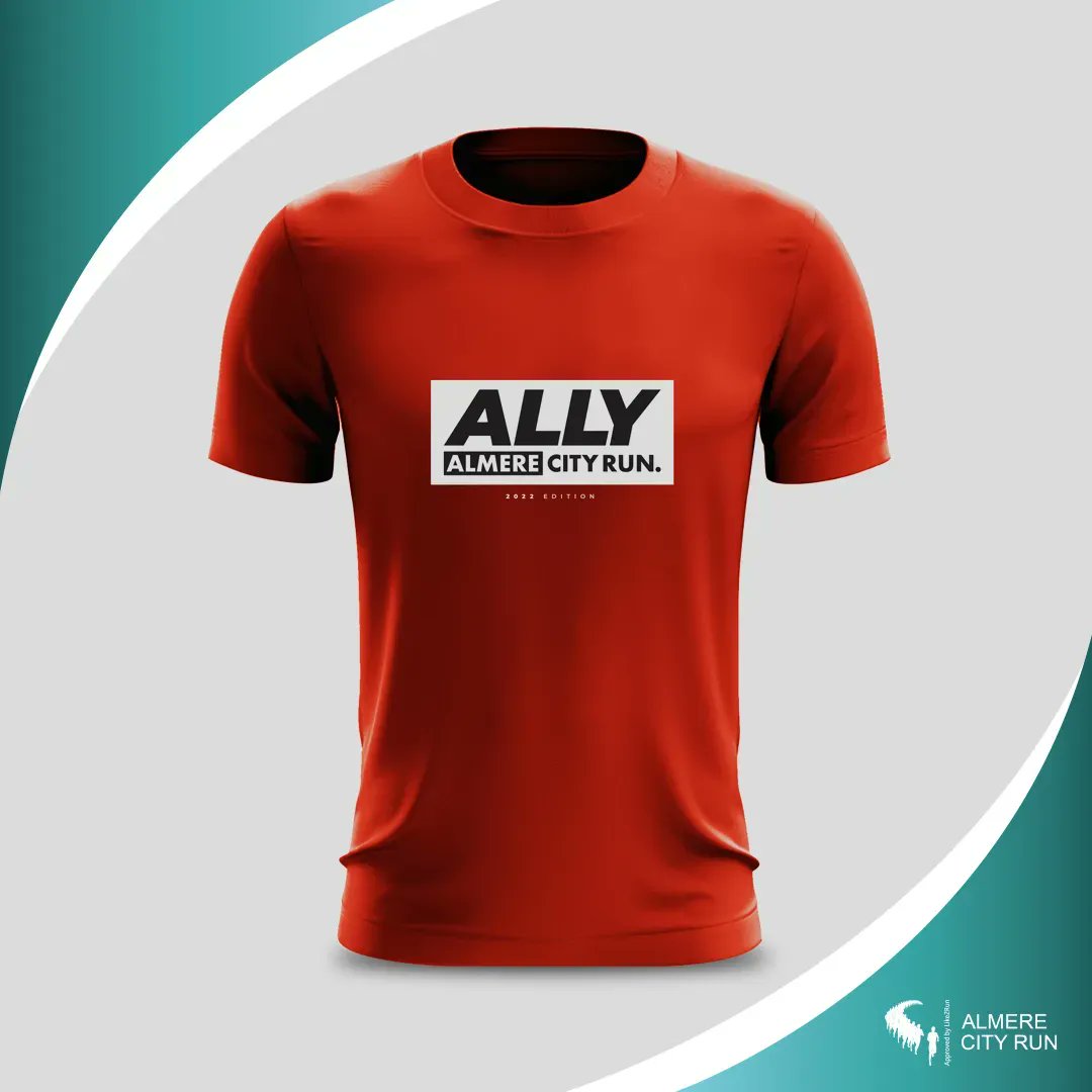 Loop de Almere City Run in stijl 😍 

Speciaal voor deze run is er een limited edition "ALLY" running shirt ontworpen. Voor €20,- kun je hem bestellen bij je inschrijving of bijbestellen in je account. 

Naar de shop 👉 Link in bio!

#TrotsVanAlmere #Ally