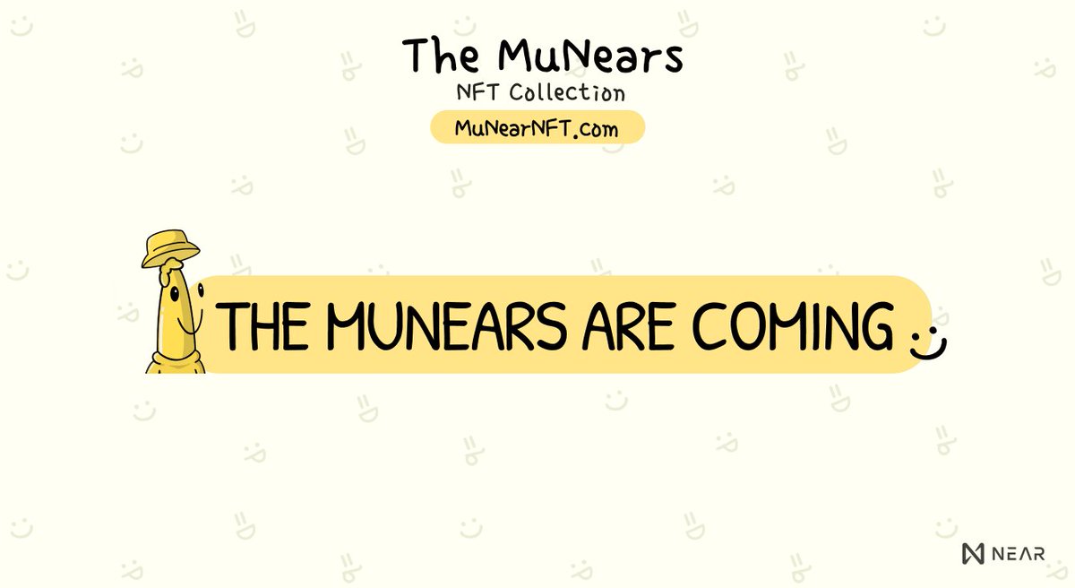 MuNearNFT's tweet photo. The MuNears are coming to near 👀

Let's have a quick run of our project! https://t.co/0XG2RqYVTi