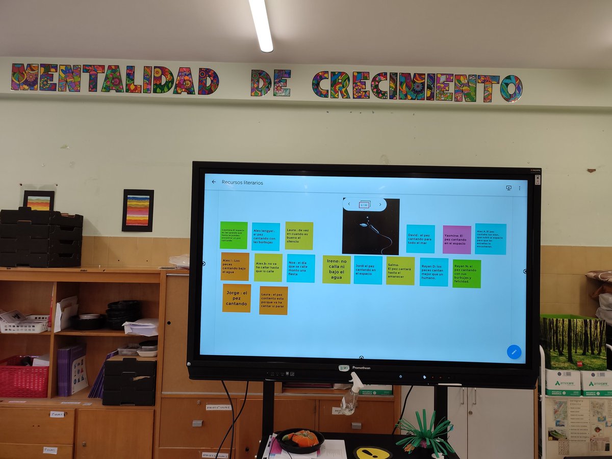 El alumnado de 5ºB con <a href="/ddmcelia/">ℂ𝕖𝕝𝕚𝕒 𝕕𝕖 𝔻𝕚𝕖𝕘𝕠</a> sigue trabajando en su #hiperdocumento. Esta vez han tocado los #recursosliterarios