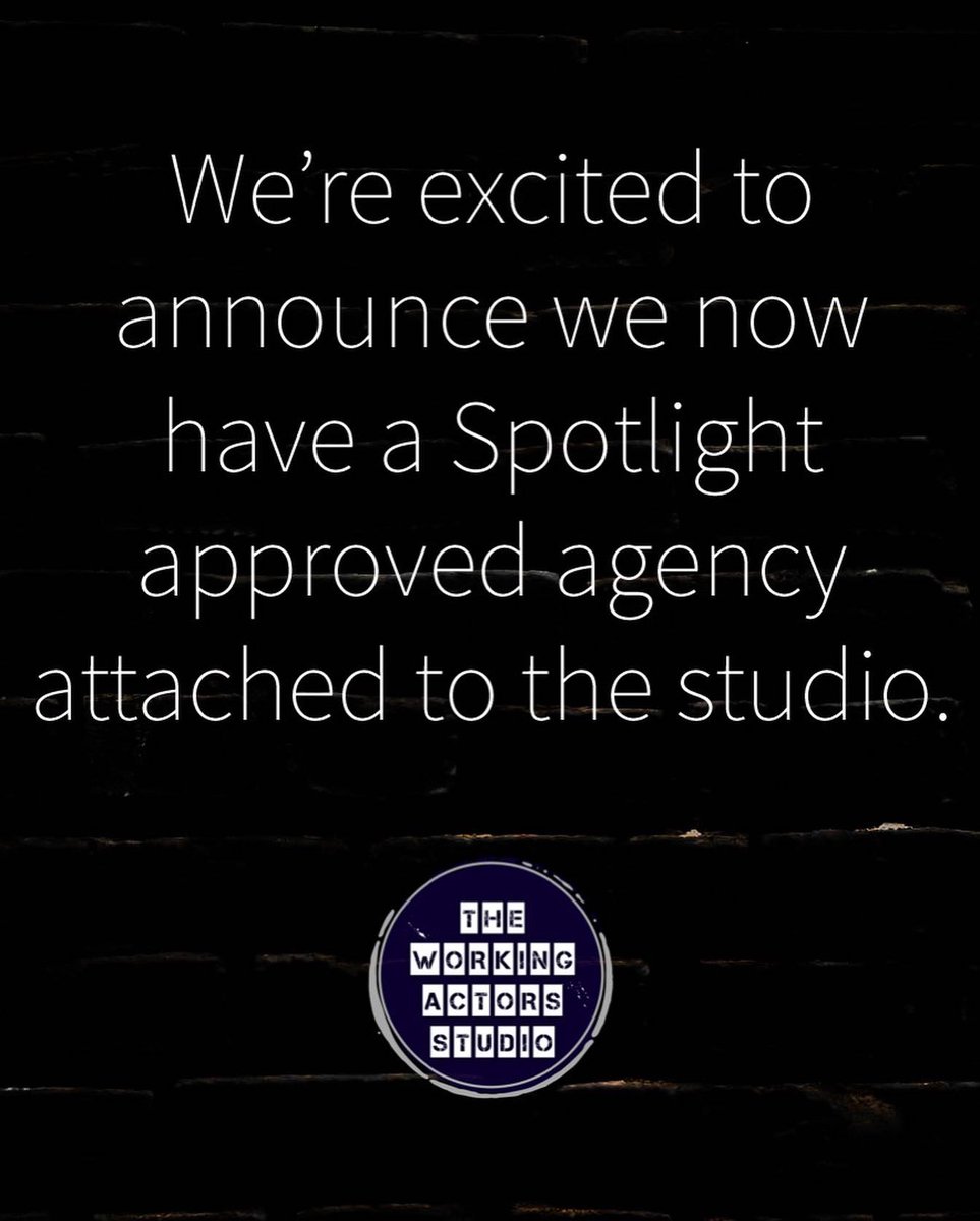 WASLdn's tweet image. #actors #agency