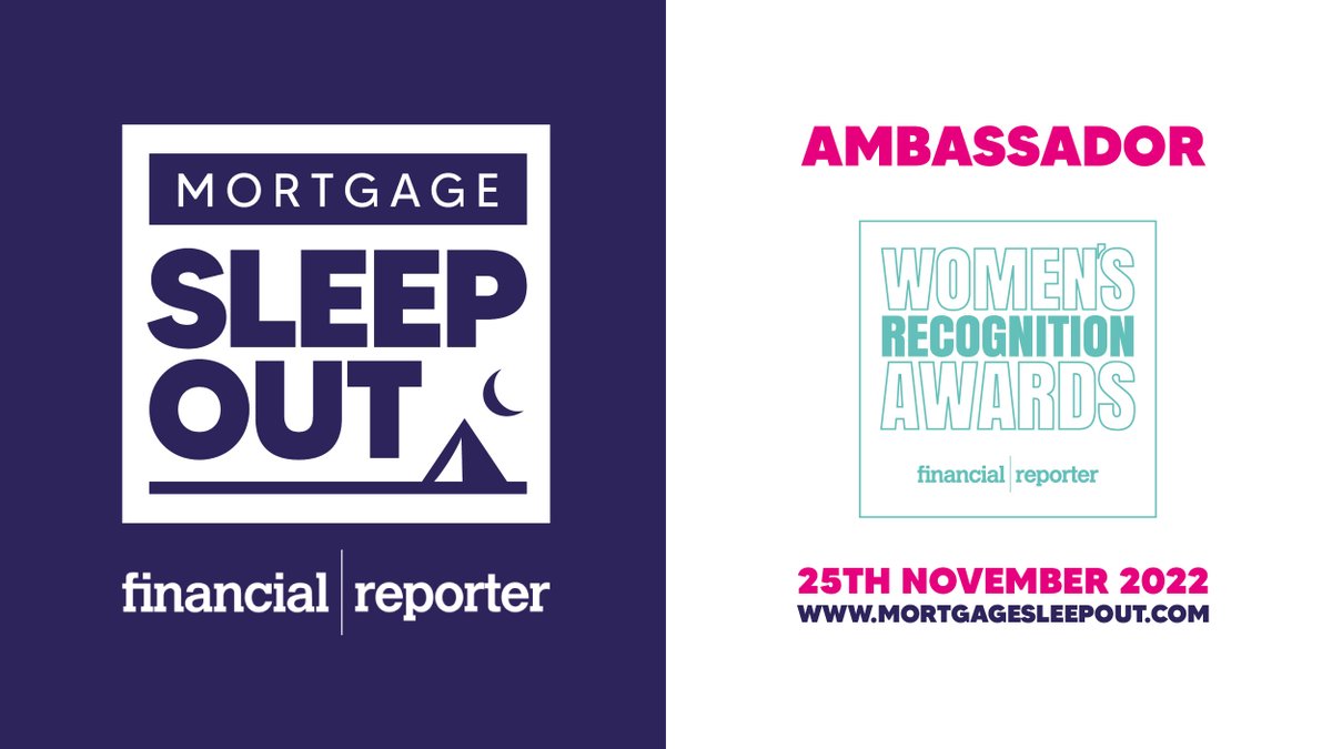 📣 #MSO22 Ambassador announcement! 📣 We're excited to announce the team from <a href="/FR_WRA/">Financial Reporter Women's Recognition Awards</a> will be taking part in this year's #MSO22 event! Find out more and get involved: mortgagesleepout.com