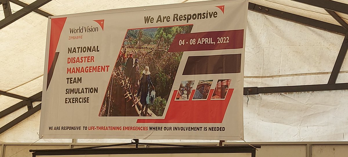 WorldVisionZim's tweet image. #HappeningNow- @WorldVisionZim National #DisasterManagement Team #SimulationExercise to capacitate staff on how to better prepare for disasters.With support from partners,@WorldVision has been responding,adapting &amp;amp; reaching millions of children affected by emergencies every year.